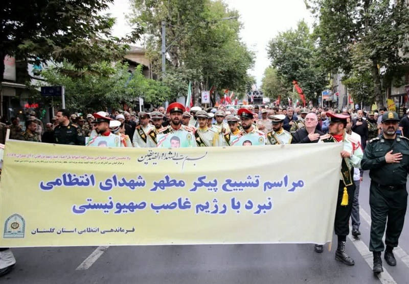 وقتی گلستان 2 شهید اهل سنت را به آغوش کشید + فیلم و تصاویر