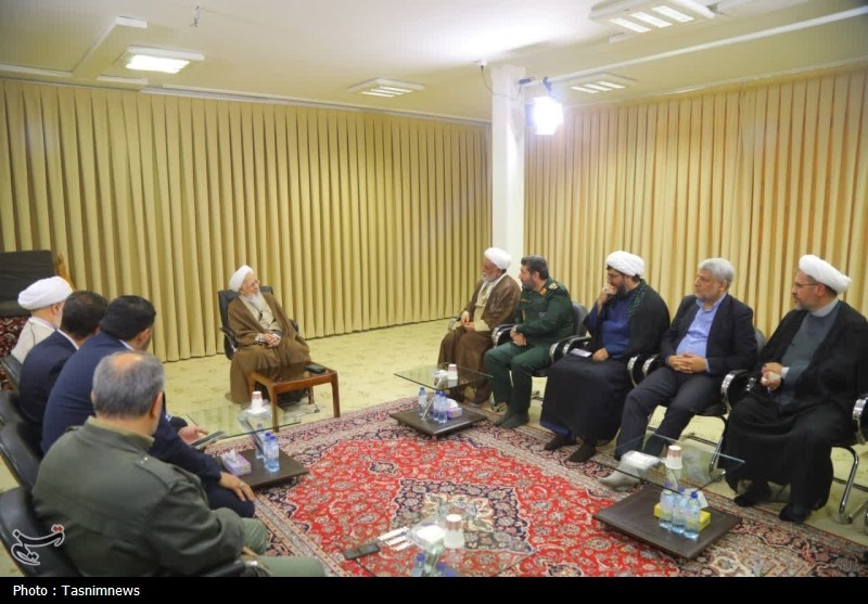 مراجع عظام , سپاه پاسداران انقلاب اسلامی , قم ,