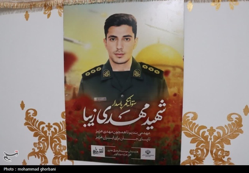 دیدار نماینده ولیفقیه در سازمان بسیج با خانواده شهیدان نوفرستی و زیبا