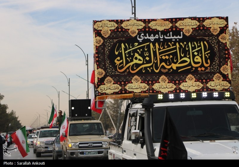 شمیم عطر یاس در همدان/استقبال دارالمومنین از 8 شهید گمنام و خوش نام