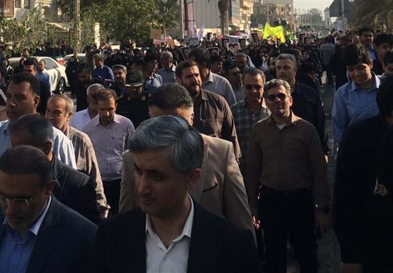 یومالله 13 آبان , اخبار استان بوشهر , اخبار بوشهر ,