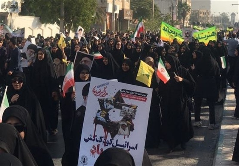 یومالله 13 آبان , اخبار استان بوشهر , اخبار بوشهر ,