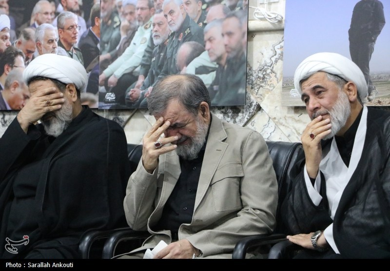 حضرت زهرا , شهید سپهبد قاسم سلیمانی , شهید , فاطمیه|ایام فاطمیه , استان کرمان , اخبار استان کرمان , عزاداری ,