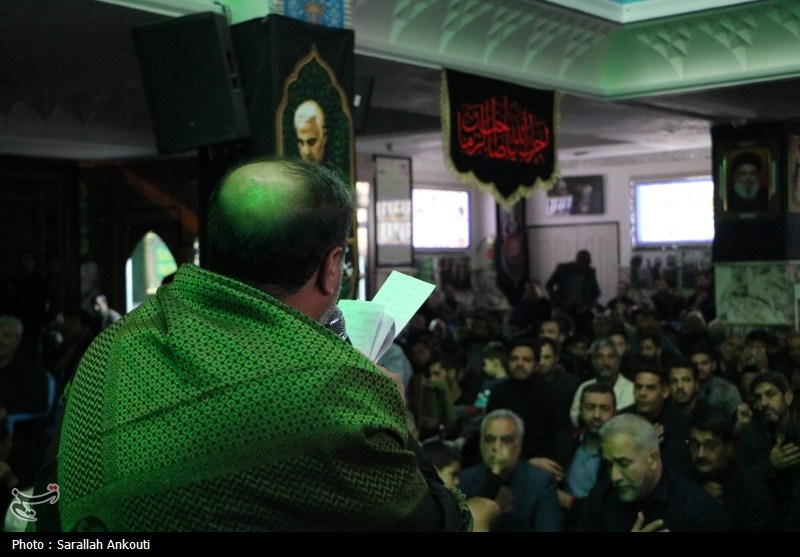 حضرت زهرا , شهید سپهبد قاسم سلیمانی , شهید , فاطمیه|ایام فاطمیه , استان کرمان , اخبار استان کرمان , عزاداری ,