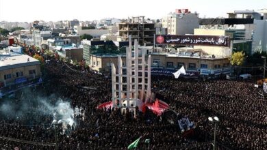آغاز دسته باشکوه حسینیه اعظم زنجان + جزییات