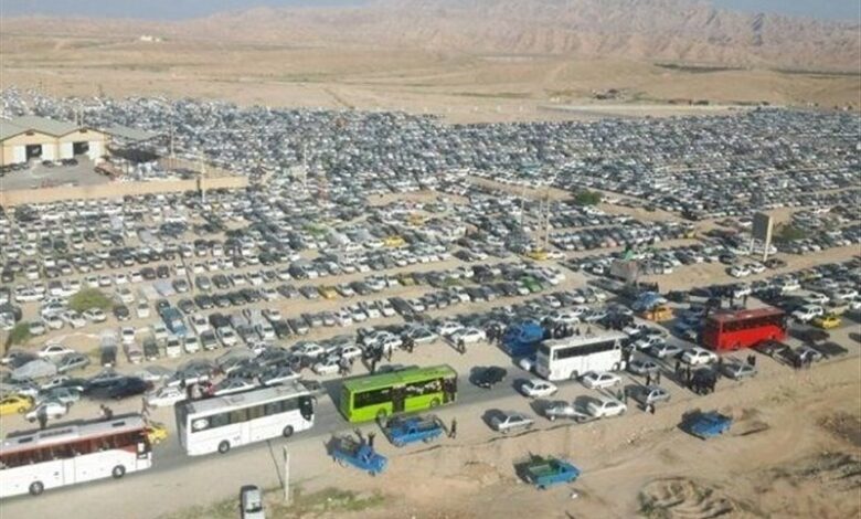 آماده‌‌سازی 300 هکتار پارکینگ در قصرشیرین و مرز خسروی برای اربعین