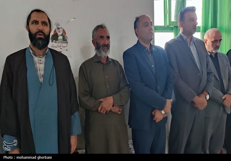 آیین گرامیداشت شهید اسماعیل نادی در چاهخو+ عکس
