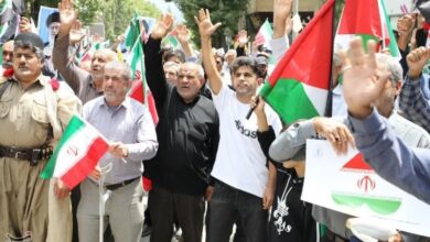 اجتماع بزرگ سربازان فرمانده/ همبستگی ملی با سرود "ای ایران"