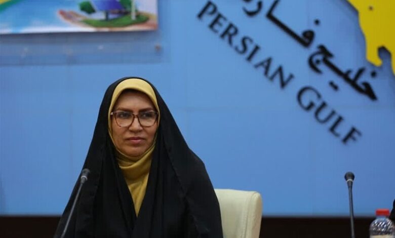 اجتماع عظیم زینبیون در بوشهر با حضور سحر امامی