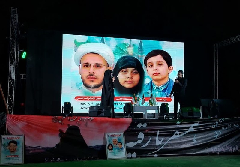 اجتماع کودکان و بانوان مشهدی در مراسم «همسفر با رقیه»