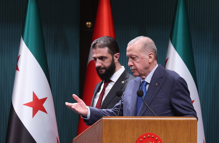 اردوغان در تماس با جولانی: حملات اسرائیل تهدیدی برای منطقه است