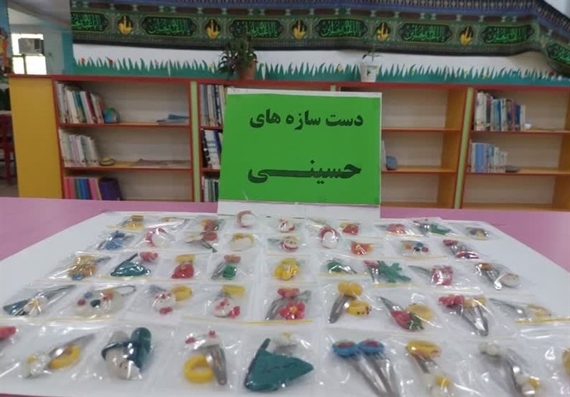 ارسال 1000 دست‌ساز حسینی کانون اردبیل به زائران کودک اربعین حسینی