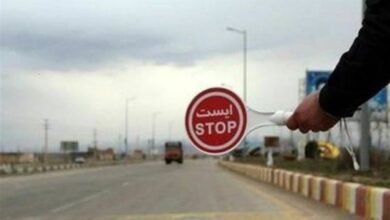 اعمال محدودیت ها در محورهای مازندران
