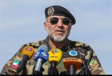 امیر حیدری: ارتش هیچ‌گاه پرچم دفاع را بر زمین ‌نخواهد گذاشت‌