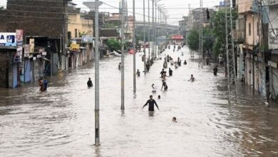 باران‌های موسمی در پاکستان با ۱۷۸ کشته و ۲۹۰ مصدوم