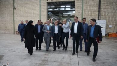 بازدید استاندار زنجان از چند واحد صنعتی ابهر + جزئیات