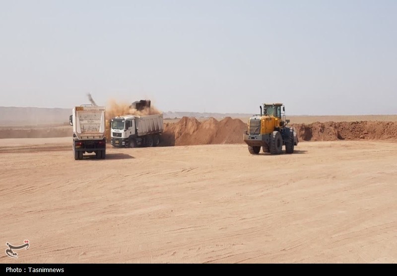بازدید تیم مدیران نهاد ریاست‌جمهوری از پروژه فرودگاه قم+ تصویر