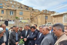بازدید معاون رئیس‌جمهور از روستای بزلانه سنندج