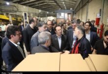 بازدید میدانی معاون وزیر صمت از واحدهای صنعتی قزوین