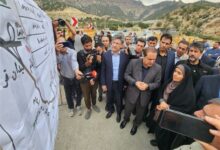 بازدید وزیر راه و شهرسازی ‌از تونل دوم آزادی ایلام