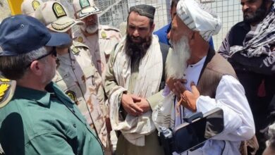 بازگشت امن و آسان مهاجران افغانستانی از مرز ماهیرود+فیلم