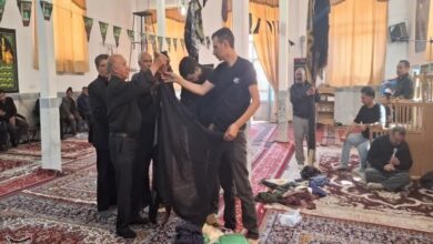 بازگشت به ریشه‌ها با پرچم سیاه محرم؛ وقتی روستا جان می‌گیرد
