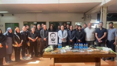 بزرگداشت شهید حامد ربانی در دانشگاه تهران