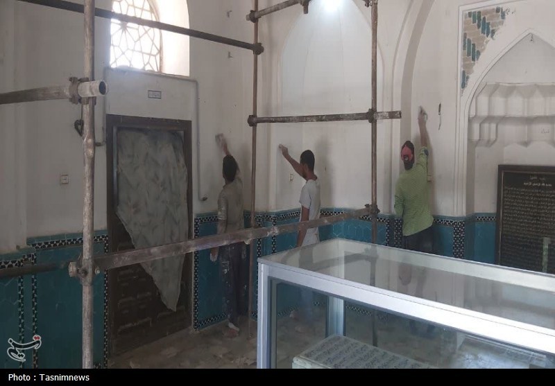 بقعه 300 ساله شیخ کلینی در فشافویه مرمت شد