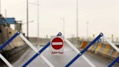 بلوار فرش کاشان مسدود شد/استفاده شهروندان از مسیر جایگزین
