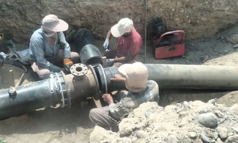تأمین آب فضای سبز مشهد با بهره‌برداری از خط انتقال کشف‌رود