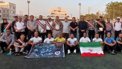 تجلیل از سربازان و مدافعان امنیت و خدمات‌رسان بوشهر