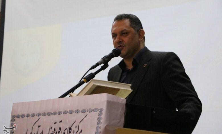 تحقق عدالت رسالت وکلا در مسیر رهنمودهای رهبری و خون شهدا