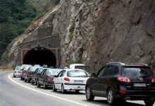ترافیک مقطعی پرحجم در کندوان و هراز