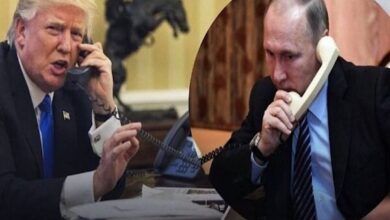 ترامپ: از گفتگوی اخیر با «پوتین» درباره اوکراین بسیار ناراضی‌ام!