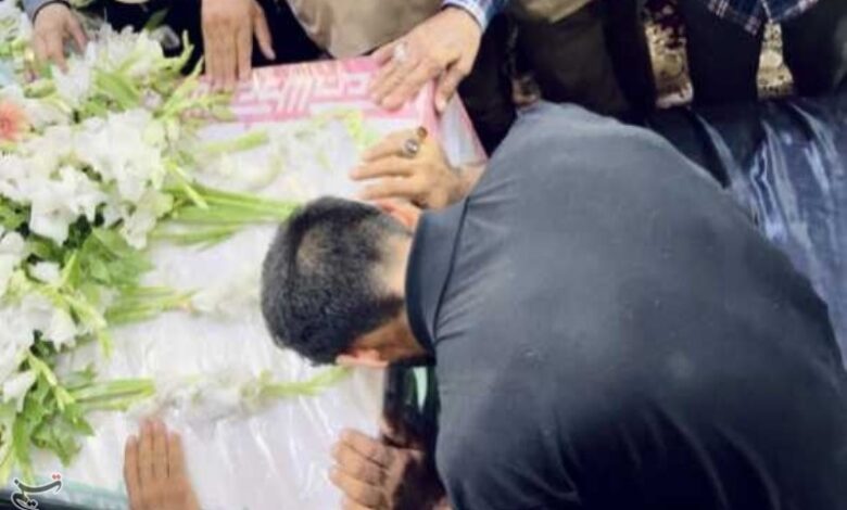 تشییع شهید محمد خشاپور در روستای محمدآباد آران و بیدگل+فیلم