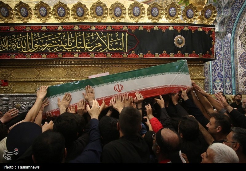 تشییع پرشکوه شهدای اقتدار ملی در قم+ تصاویر