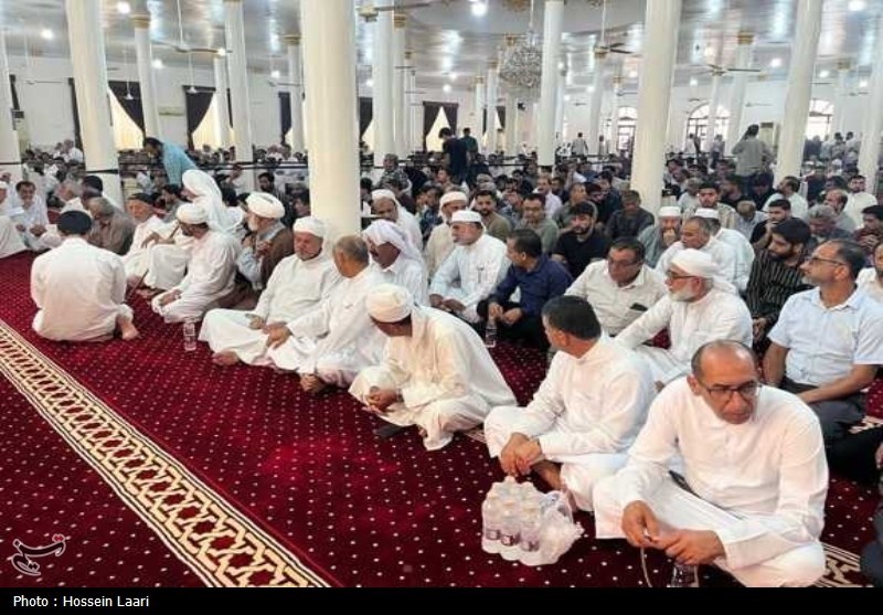 تشییع پیکر شهید مدافع امنیت احمد عبدالله‌زاده در زادگاهش نخل تقی