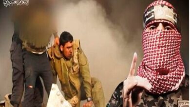 توصیه «قسام» به نظامیان صهیونیست‌: سلاح‌ها روی زمین، دست‌ها بالا+ فیلم