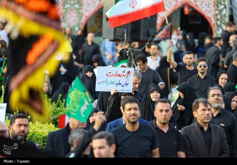 خروش عاشورایی تبریز علیه صهیونیسم؛ از سینه‌زنی برای حسین (ع) تا فریاد برای قدس