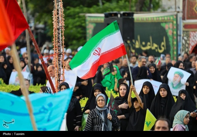 خروش عاشورایی تبریز علیه صهیونیسم؛ از سینه‌زنی برای حسین (ع) تا فریاد برای قدس