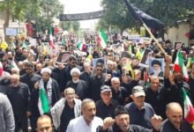 خشم مردم چرام علیه صهیونیسم؛ فریاد حمایت از فلسطین