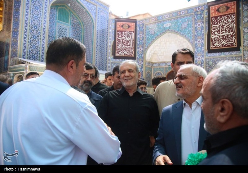 در سفر رئیس‌جمهور به قم چه گذشت؟ + تصاویر
