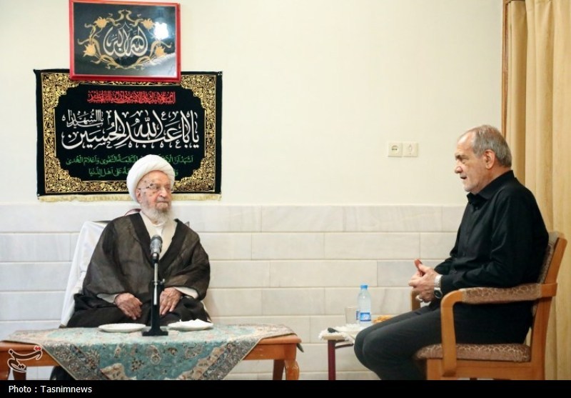 در سفر رئیس‌جمهور به قم چه گذشت؟ + تصاویر