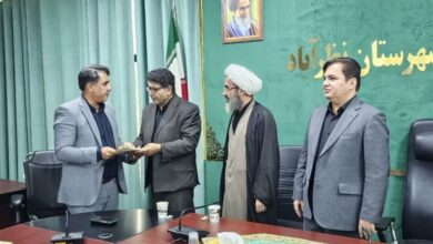 رئیس اداره فرهنگ و ارشاد اسلامی نظرآباد منصوب شد