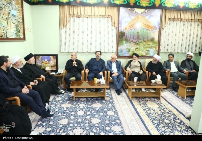 رئیس‌جمهور با نماینده آیت‌الله سیستانی در ایران دیدار کرد+ تصاویر