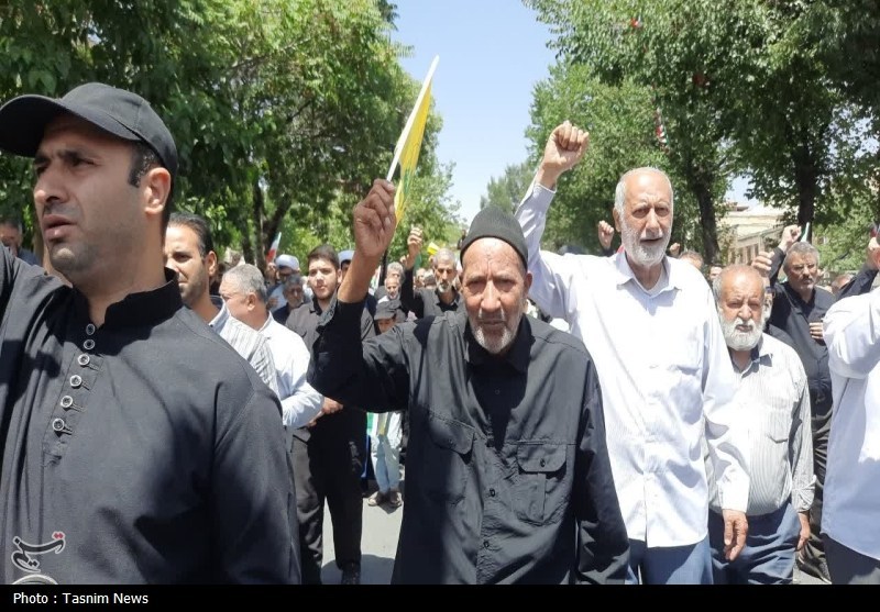 راهپیمایی «جمعه‌های خشم و نصر» در شهرکرد + تصاویر