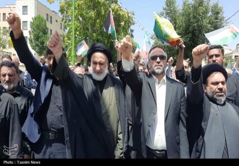 راهپیمایی «جمعه‌های خشم و نصر» در شهرکرد + تصاویر