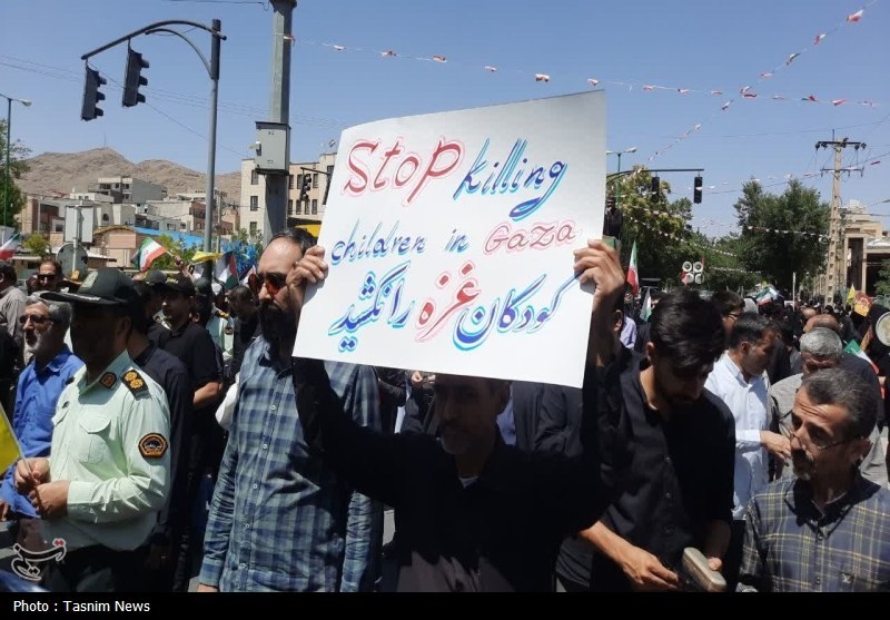 راهپیمایی «جمعه‌های خشم و نصر» در شهرکرد + تصاویر