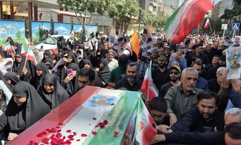 راهپیمایی جمعه‌های «خشم و نصر» در مشهد+عکس