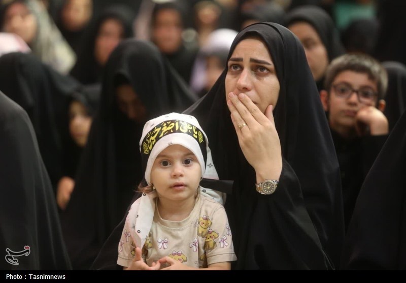 روایت سوگواره 3 ساله‌های کربلا در حرم حضرت معصومه(س)+تصویر